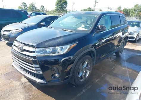 2019 Toyota Highlander Limited/Ltd Platinum z USA, uszkodzony, nr VIN 5TDYZRFH1KS293398